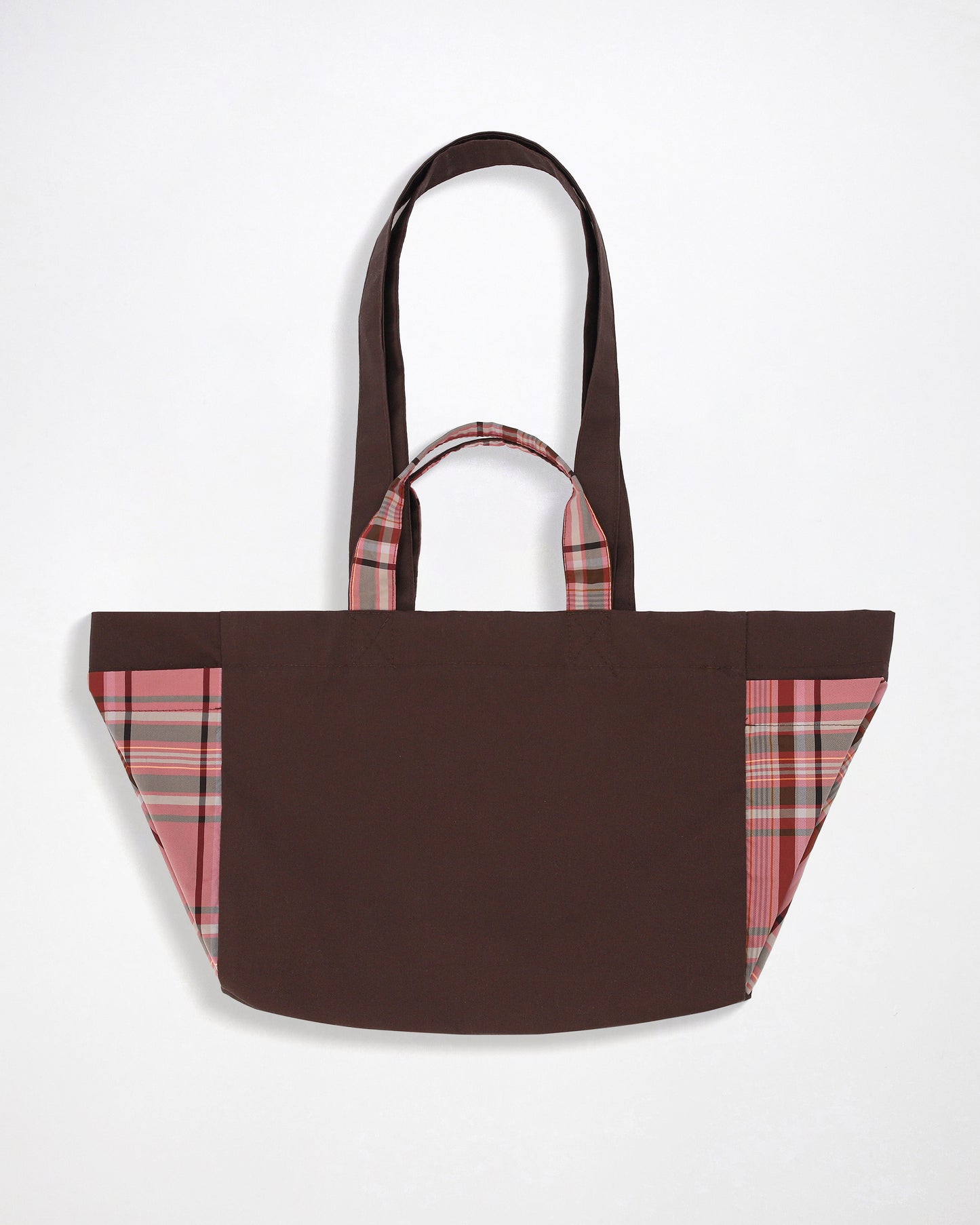 SHOPPER TOTE GARDEN — BROWN