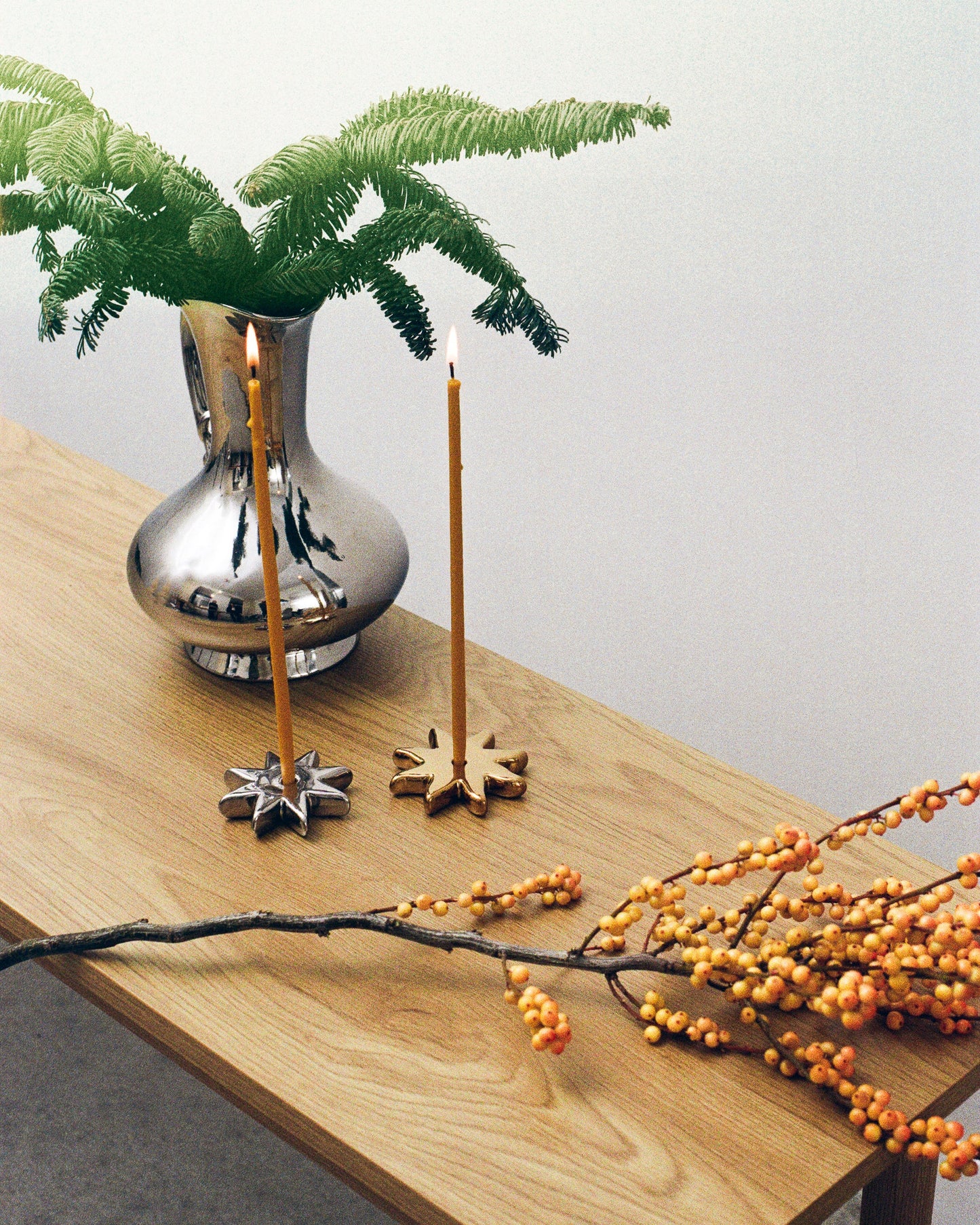 СВІЧНИК ЗІРКА 1 SILVER