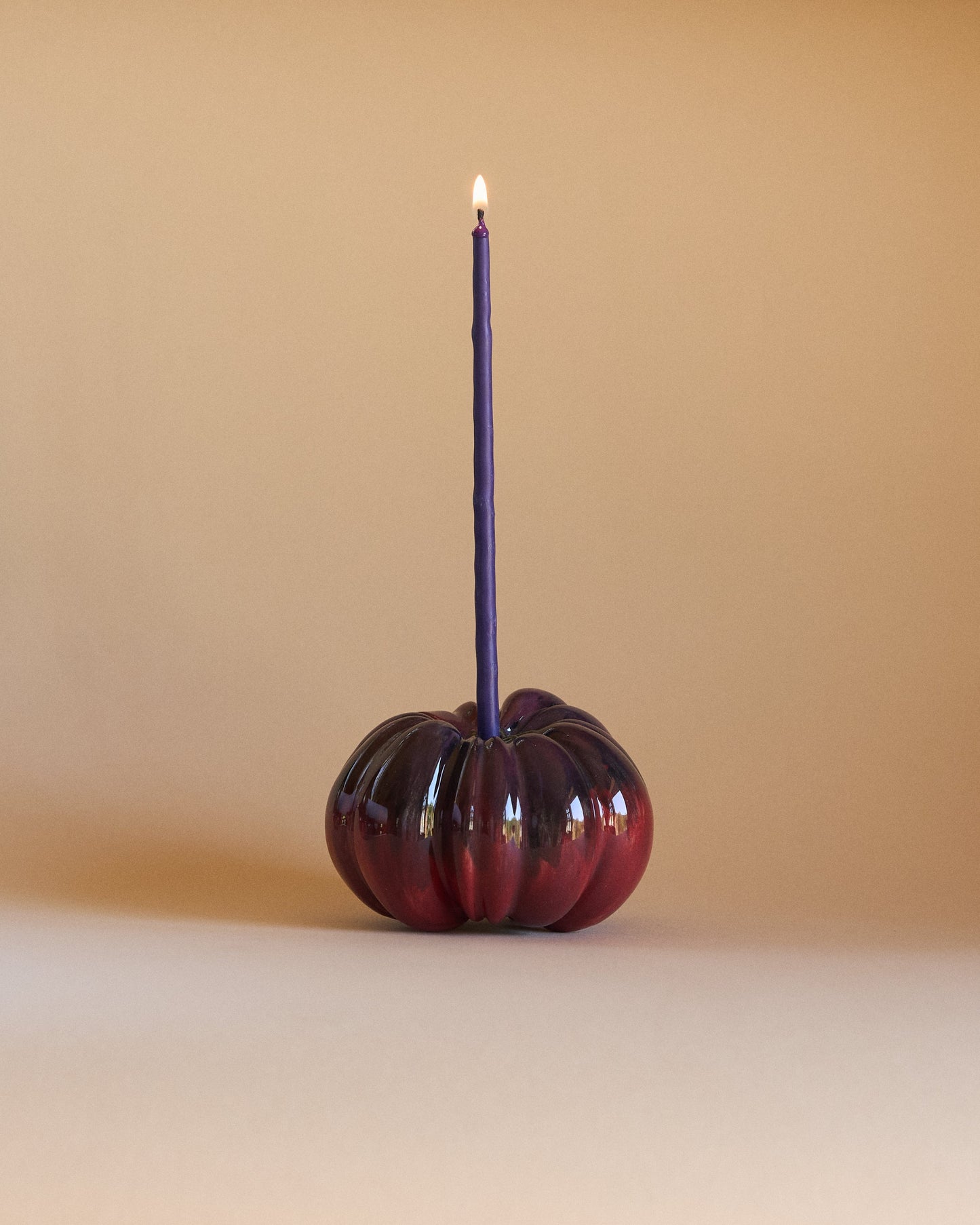 CANDLE HOLDER TOMATO L  — VIOLET