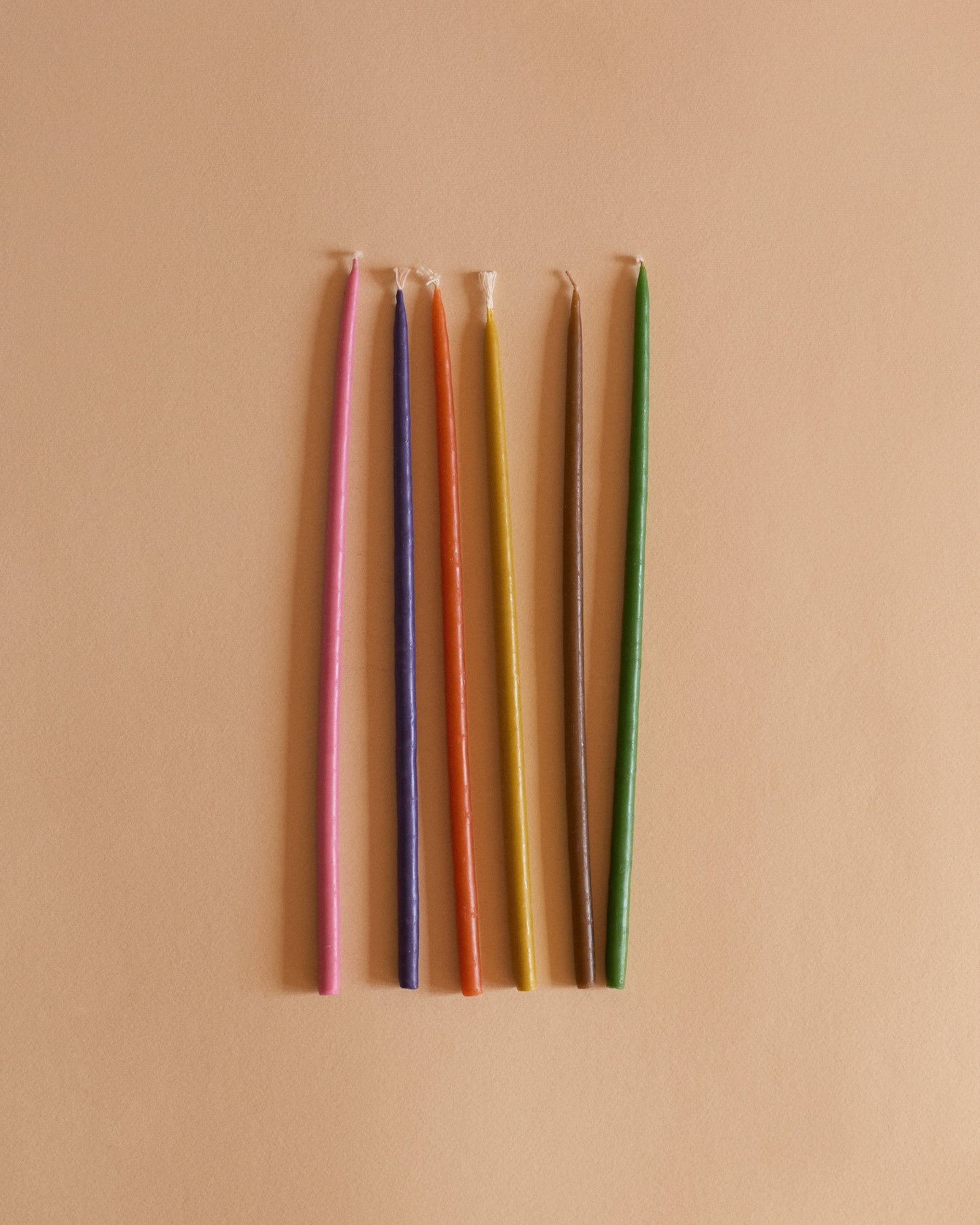 SET OF 6  CANDLES