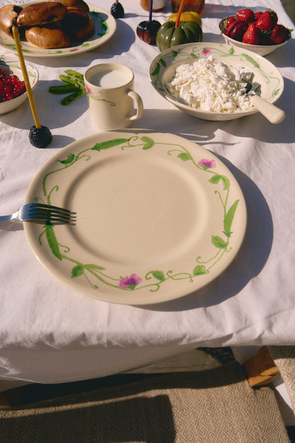 PLATE GARDEN 28 - IVORY