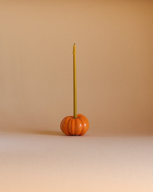 CANDLE HOLDER TOMATO M  — ORANGE