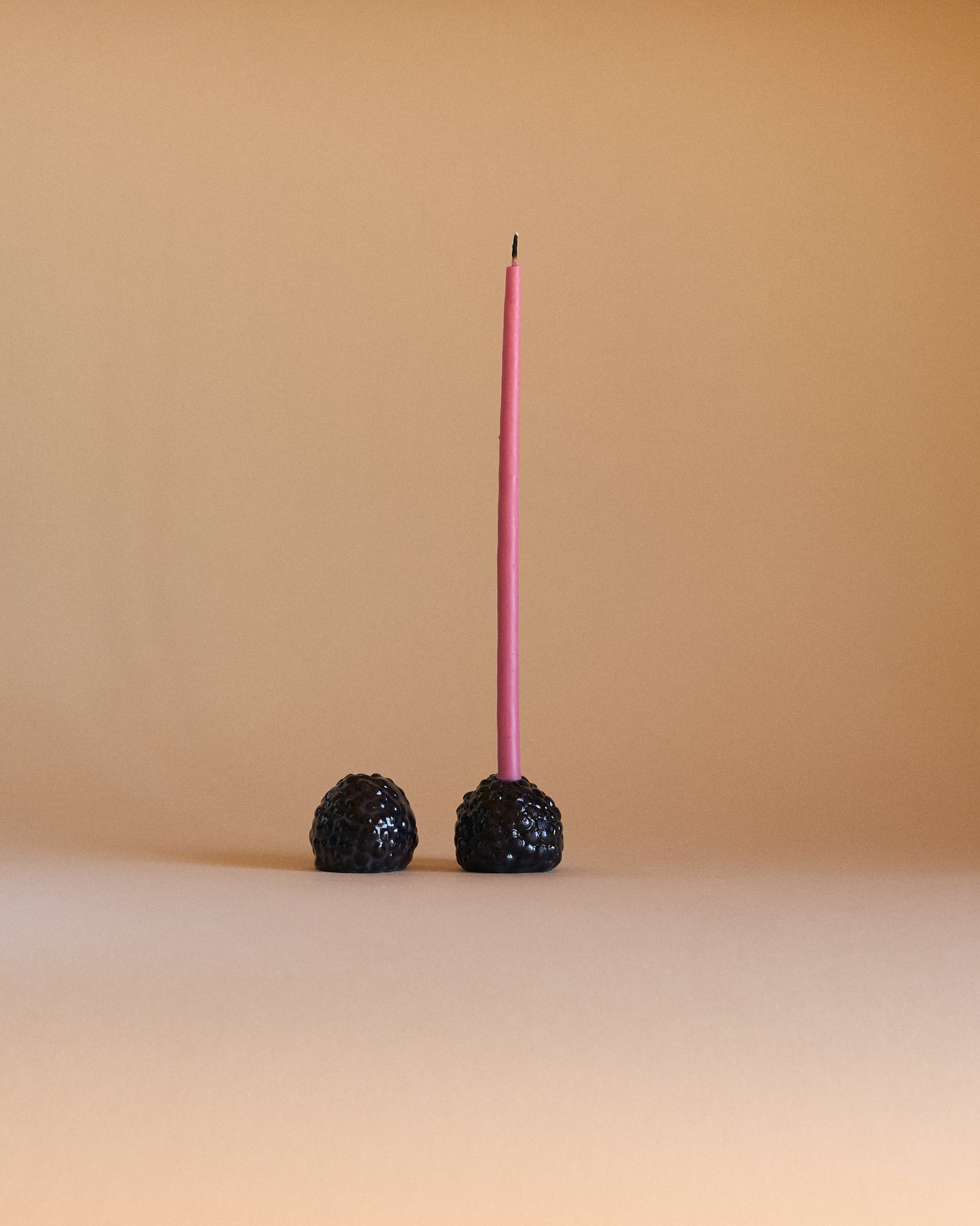 CANDLE HOLDER SET — BLACKBERRIES