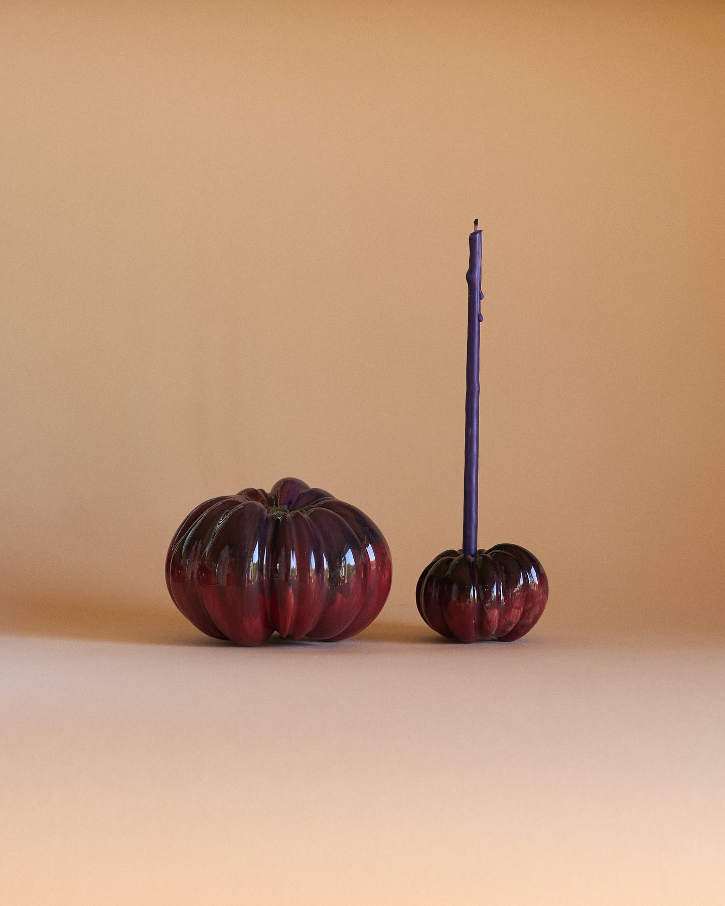 CANDLE HOLDER TOMATO L  — VIOLET