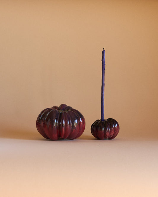 CANDLE HOLDER TOMATO M  — VIOLET