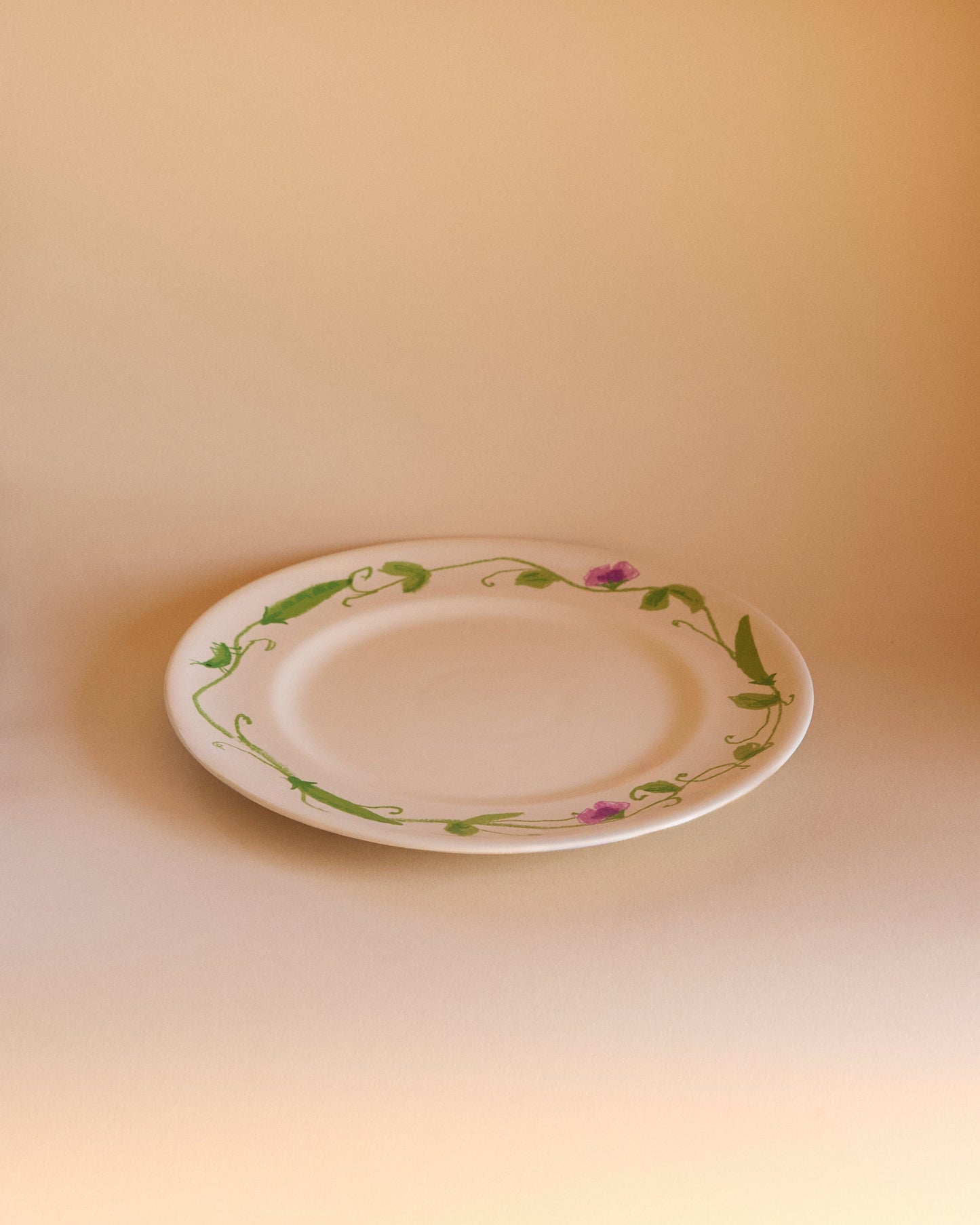 PLATE GARDEN 28 - IVORY