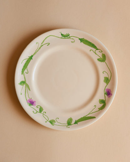 PLATE GARDEN 28 - IVORY