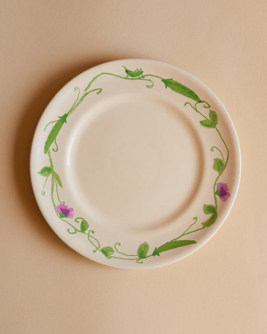 PLATE GARDEN 28 - IVORY