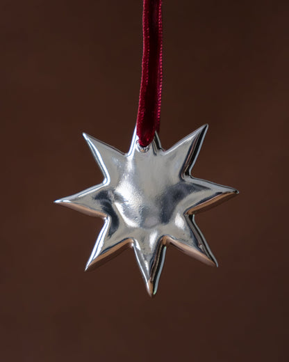 ПРИКРАСА ЗІРКА 1 SILVER