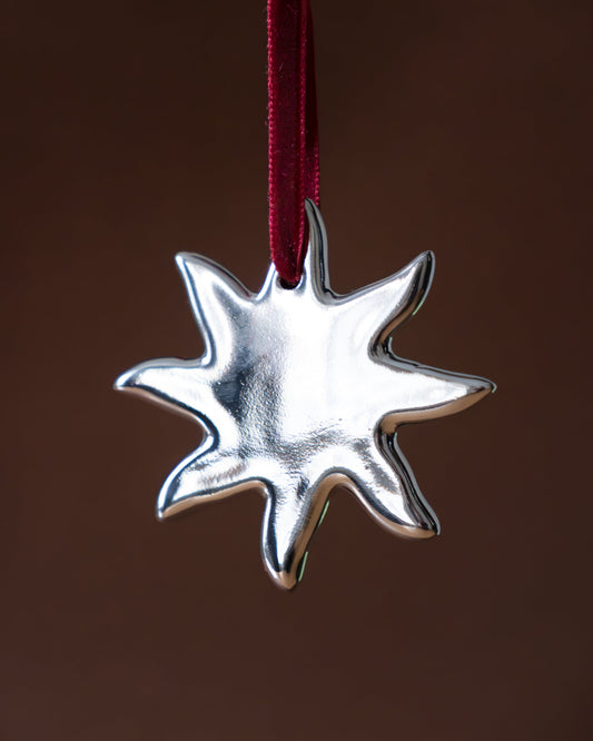 ПРИКРАСА ЗІРКА 2 SILVER