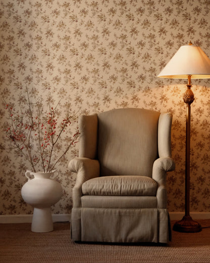 VASE AMPHORA — BEIGE