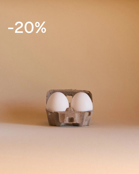 SALT & PEPPER SET — EGGS