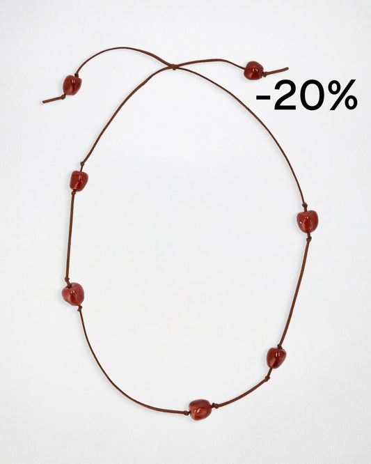 TRANSFORMABLE NECKLACE — CHERRIES